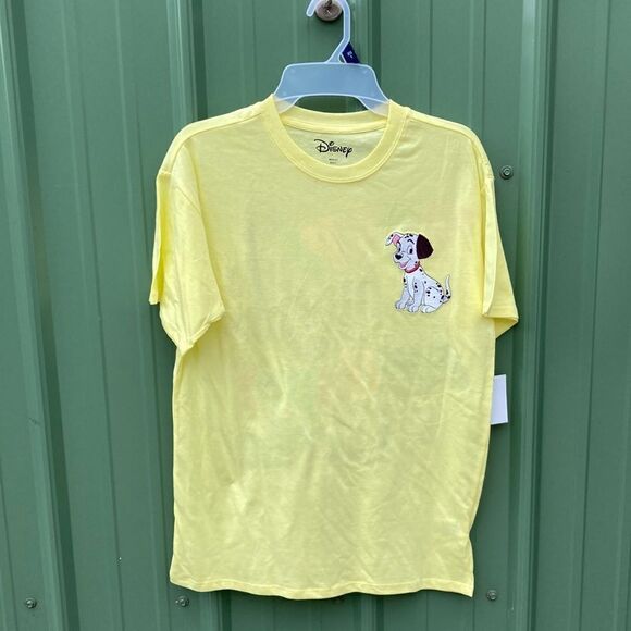 WOMEN’S Juniors Disney 101 Dalmatians Oversized Short Sleeve T-Shirt Size XS - Picture 1 of 7